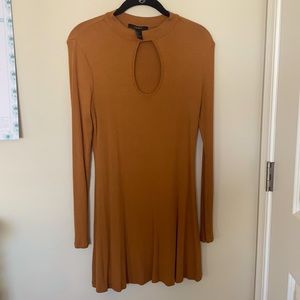Burnt orange Forever 21 dress